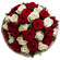 букет из красных и белых роз. Египет