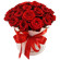 красные розы в шляпной коробке. Египет
